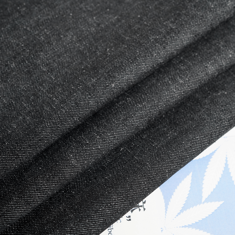 OHOC3043#有机汉麻棉混纺牛仔斜纹面料